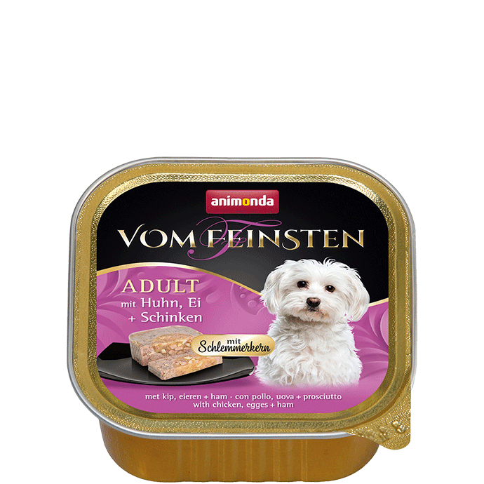 Animonda vom Feinsten Pate kuře, vejce a šunka 150g x 4