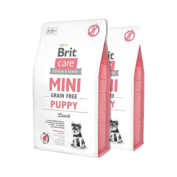 Brit Care Mini Grain-Free Puppy Lamb 2x7kg