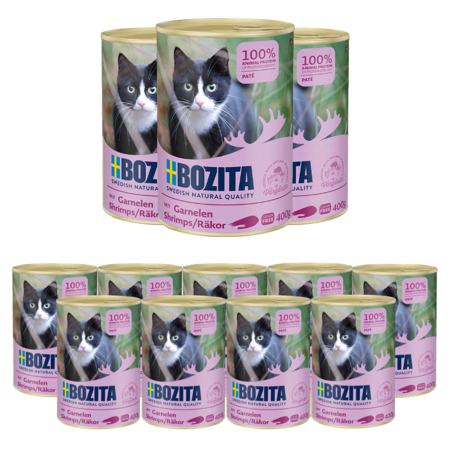 Bozita Feline krevety 400g x 12