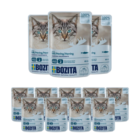 Bozita Feline v omáčce sleď 85g x 12