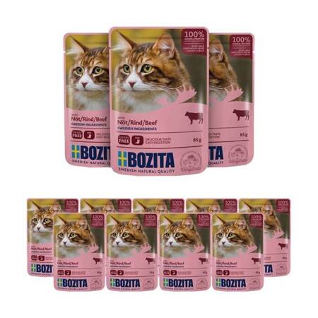 Bozita Feline v želé hovězí 85g x 12