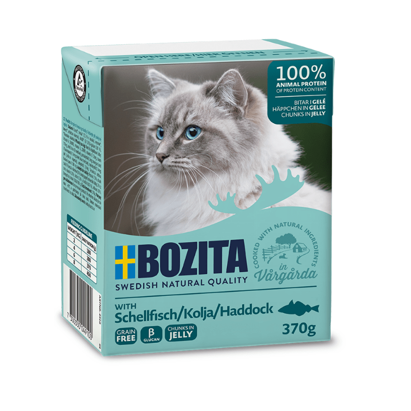 Bozita Feline v želé treska 370g x 4