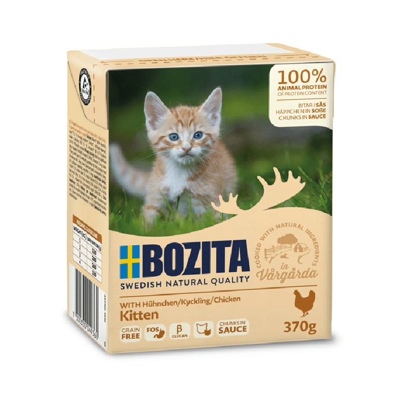 Bozita Kitten v omáčce kuře 370g x 16