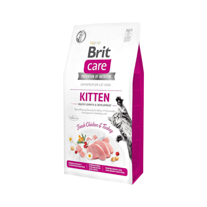 Brit Care Cat Grain-free Kitten Healthy Growth & Development 400g