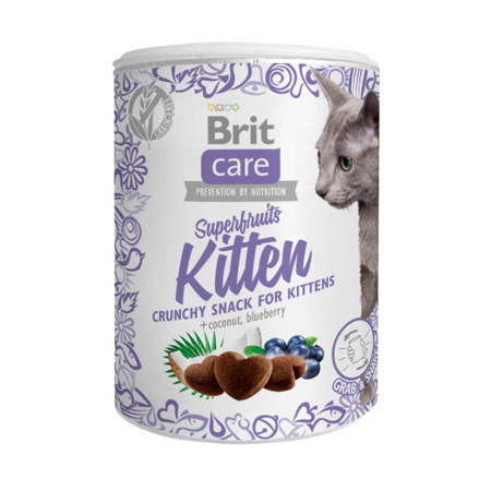 Brit Care Cat Snack Superfruits kitten 100g