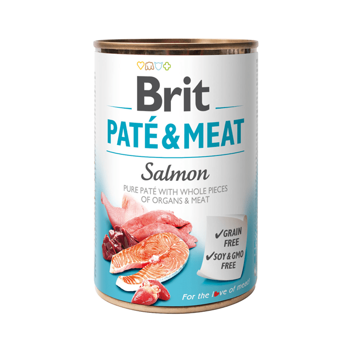 Brit Pate & Meat Salmon Losos 6x400g