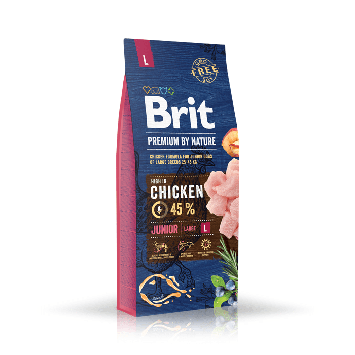 Brit Premium By Nature Junior Large L 3kg