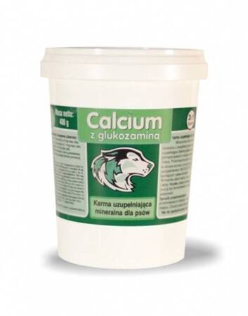 Calcium s glukosaminem zelený 400g