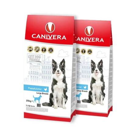 Canivera Puppy & Junior Large Breed 2x14kg