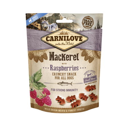 Carnilove Mackerel with Raspberris Crunchy Snack 200g