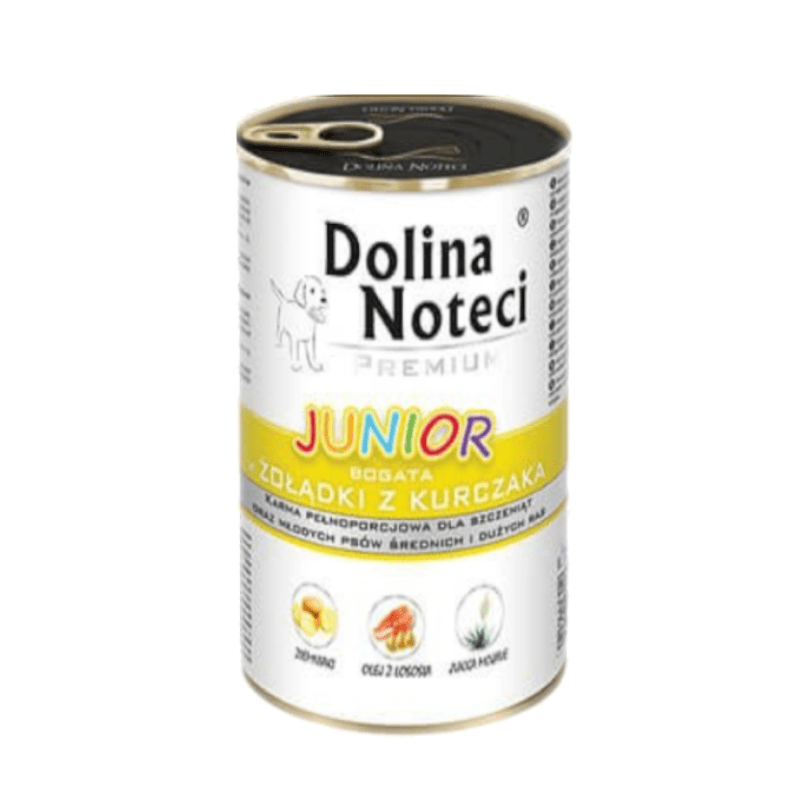 Dolina Noteci Premium Junior kuřecí žaludky 12x400g