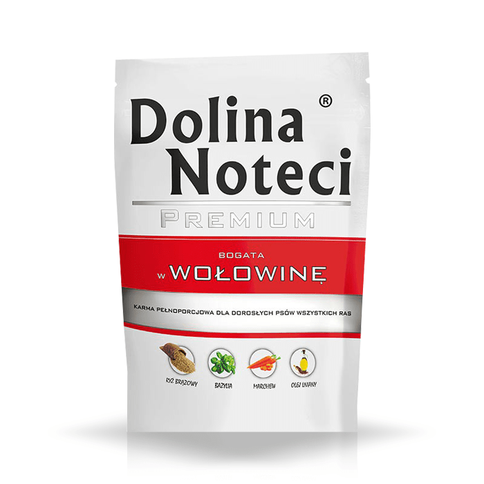 Dolina Noteci Premium bohatá na hovězí maso 10x500g