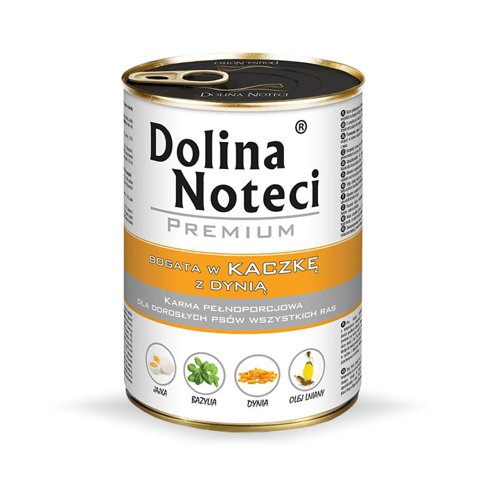 Dolina Noteci Premium bohatá na kachnu s dýní 12x400g