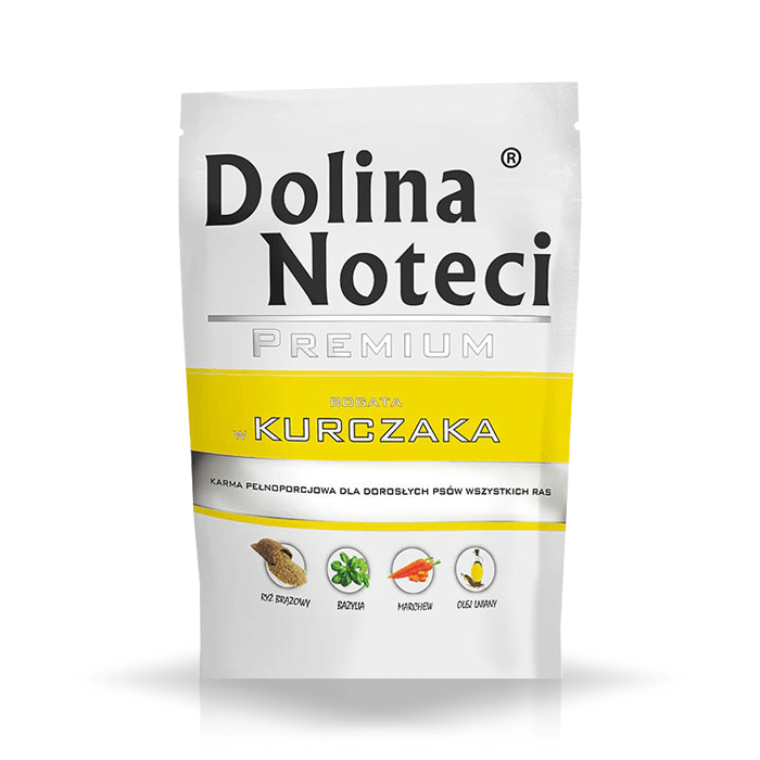 Dolina Noteci Premium bohatá na kuře 10x150g