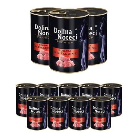 Dolina Noteci Premium bohatá na telecí maso 12x400g