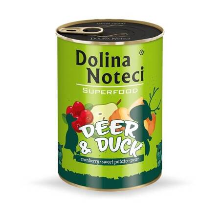 Dolina Noteci Superfood Jelen a kachna 6x400g