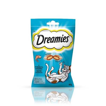 Dreamies kočičí pamlsek losos 60g