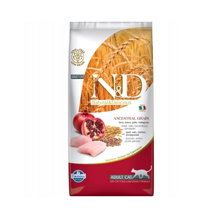 Farmina N&D Ancestral Grain Cat Adult Neutered Chicken 5kg