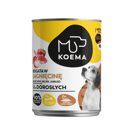 Koema 90% masa jehněčí 12x400g