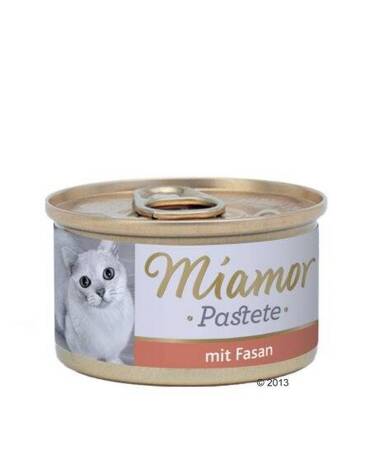 Miamor Pastete konzervy se bažantem 85g x 12