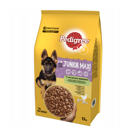 Pedigree Junior Maxi s kuřecím masem 15kg