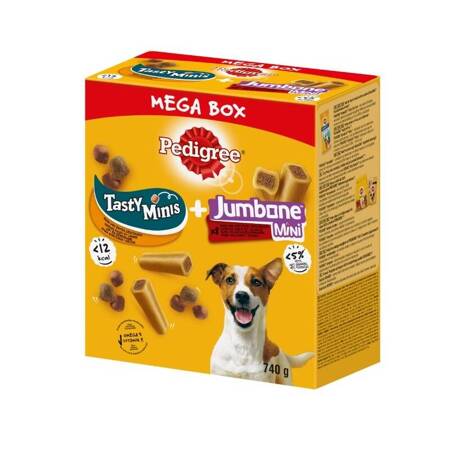 Pedigree Mega Box Tasty Minis + Jumbone Mini