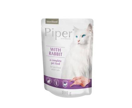 Piper Sterilized s králíkem 10x100g