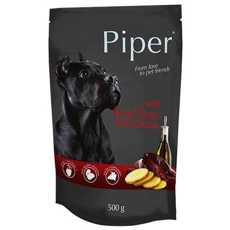 Piper s hovězími játry a bramborem 10x500g