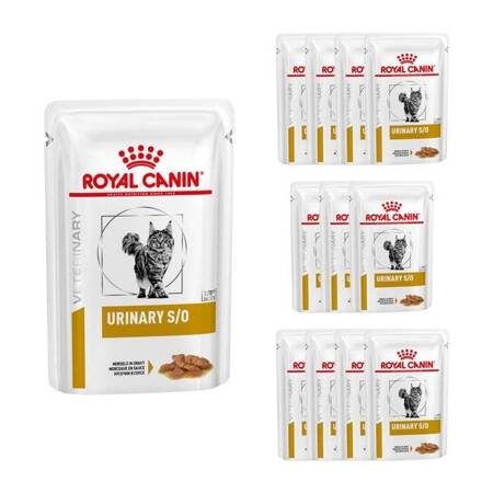 Royal Canin Veterinary Diet Feline Urinary S/O v omáčce 85 g x 12