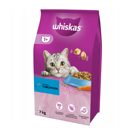 Whiskas Adult s tuňákem 7kg