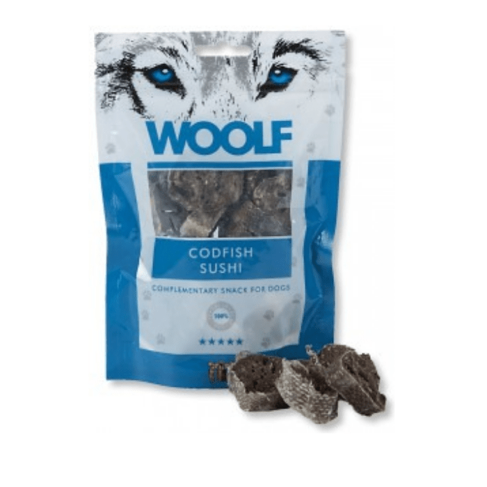 Woolf Pamlsek Codfish Sushi 100g