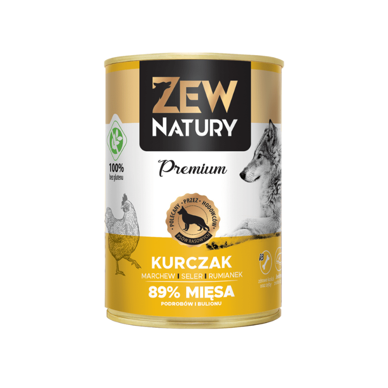 Zew Natury 89% kuřecí maso 12x400g