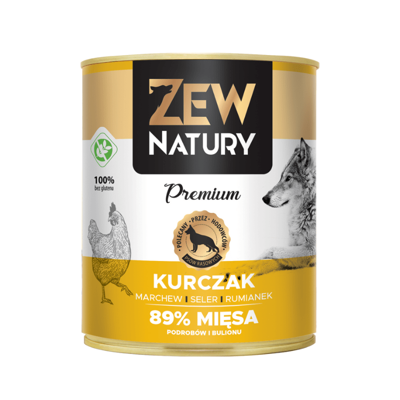 Zew Natury 89% kuřecí maso 6x800g