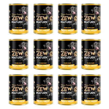 Zew Natury Mono Protein kuře 12x400g